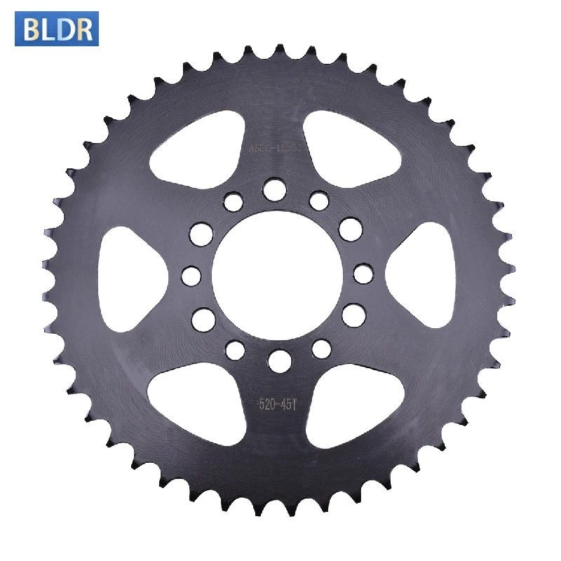 

520-45T 45 Tooth Motorcycle Rear Sprocket Gear Staring Wheel Cam For Suzuki SP200 SP200G SP 200 TF185 TF 185 DR200 DR200S DR 200