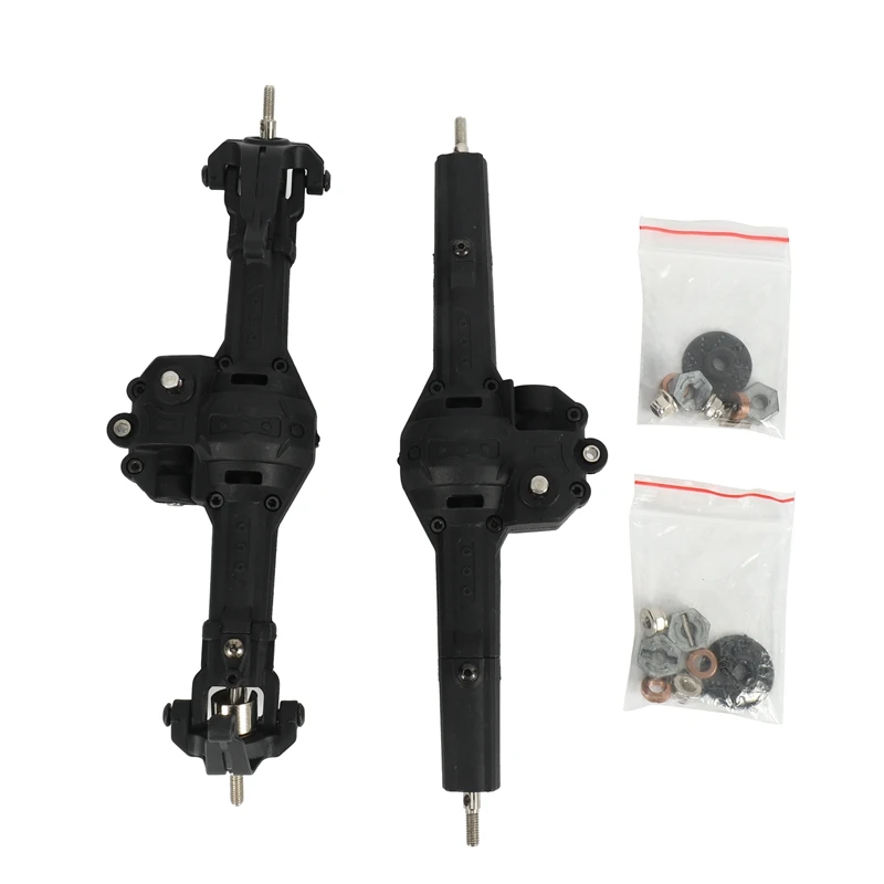 

Front and Rear Gear Box Set for 1/10 RC Axle HG P401/P402/P601 Crawler Truck Car HG-BX02 1/10 HG RC Off Road Car Parts