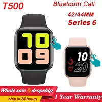 smart watch men women series 6 bluetooth call 44mm blood pressure monitor smartwatch watchs for apple android phone