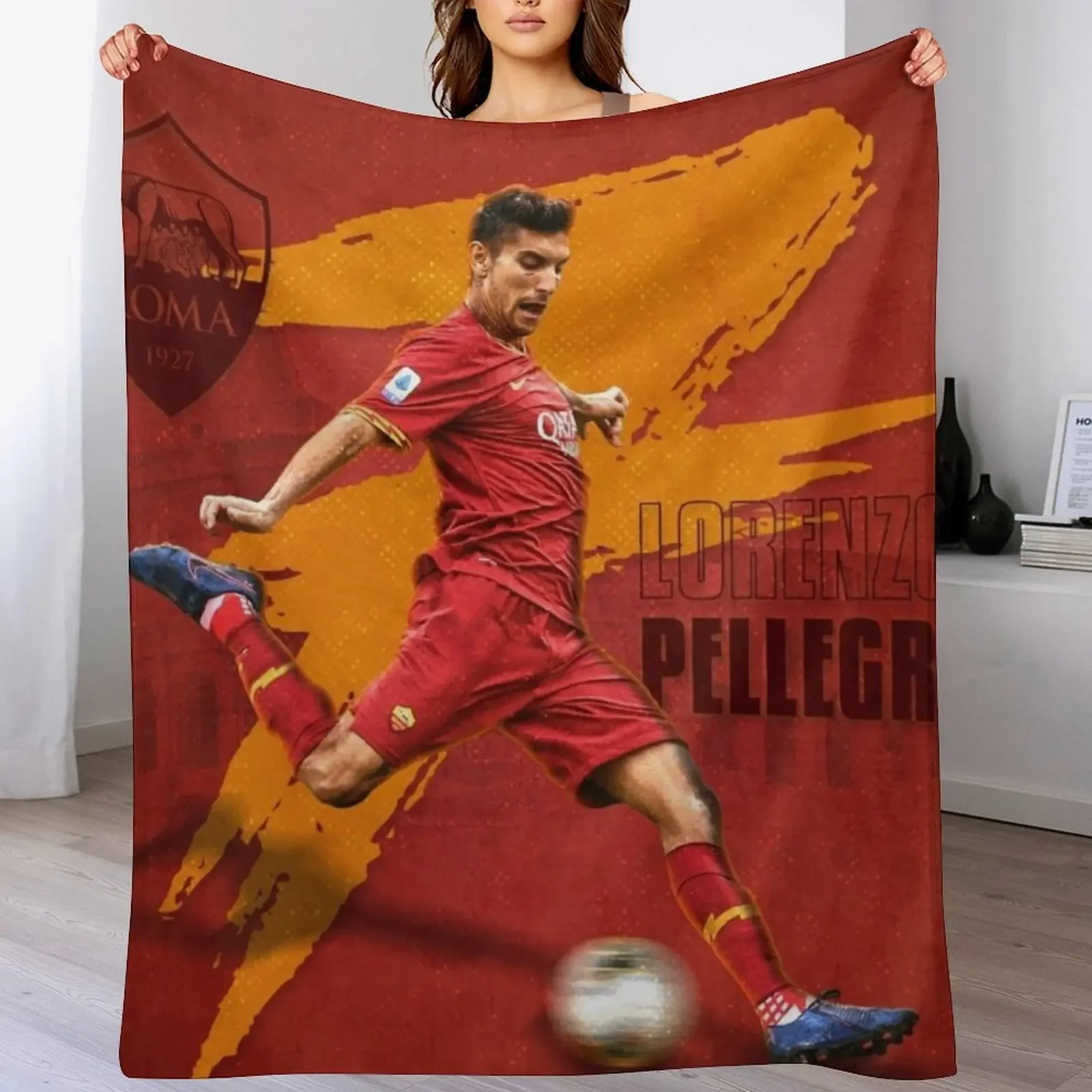 Lorenzo pellegrini Пледы Туристическое одеяло Одеяла на Хэллоуин