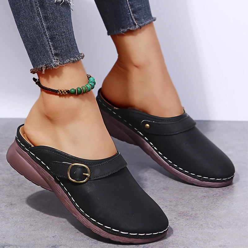 

Flats Plus Size 36-43 Slippers Summer Women Sandals 2022 New Trends Dress Designer Flip Flops Beach Slides Shallow Women Shoes