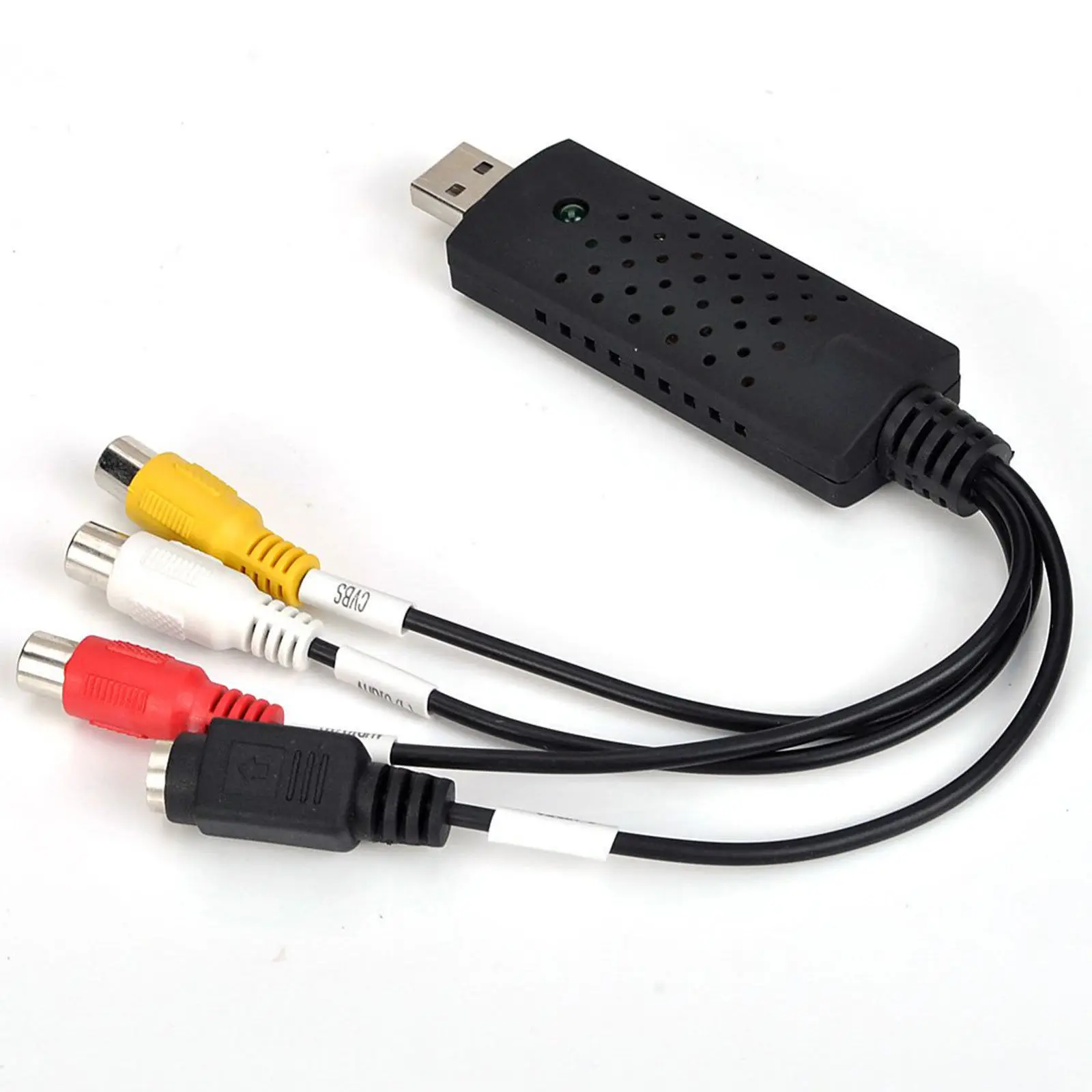 Кабель-адаптер для карты Разъем VHS Лента ПК DVD-конвертер Захват звука CD-привод S-Video