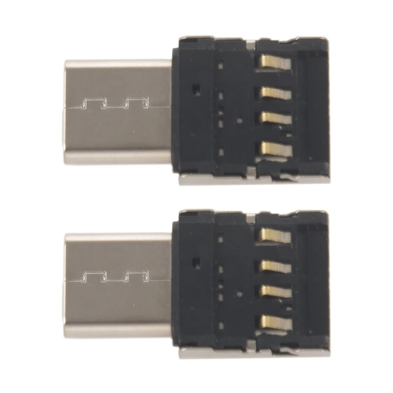 

2X Type-C USB-C To USB 2.0 OTG Adapter For Xiaomi Mi A1 For Samsung Galaxy S8 Plus Oneplus 5T Pro