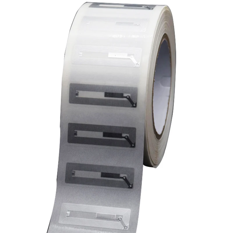 

55*18mm IC Card Sticker Wet Inlay 13.56MHz ISO14443A S50 NFC Sticker Universal Lable RFID Tag for Access Control