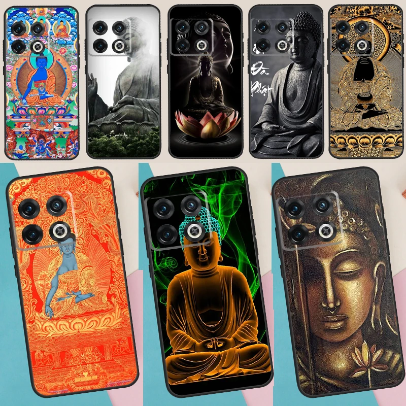 Buddhism Sakyamuni Buddha ZEN Silicone Phone Case For Oneplus Ace 10R 9 R 8T Nord 2 T Cover One Plus 10 Pro soft case