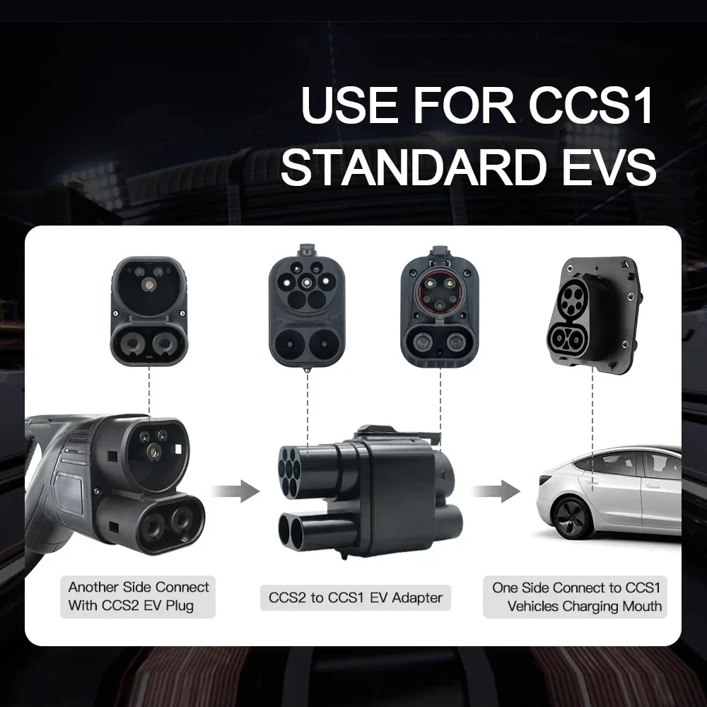BERET (подходит для BMW i3) MAX 250 кВт DC + AC Универсальное зарядное устройство CCS2 к CCS1