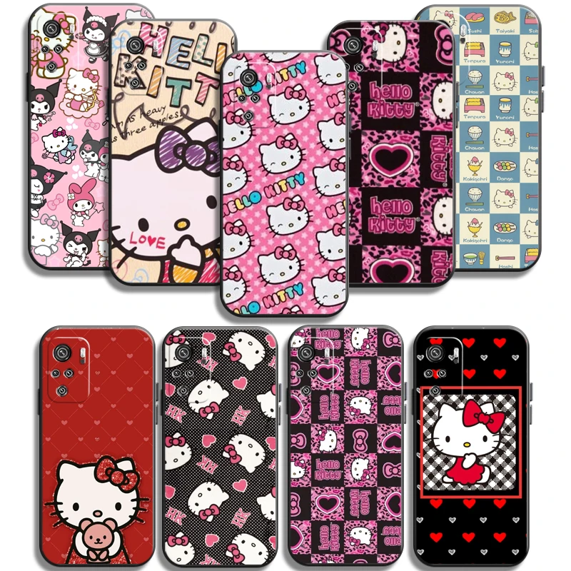 

TAKARA TOMY Hello Kitty Phone Cases For Xiaomi Redmi Redmi 7 7A Note 8 Pro 8T 8 2021 8 7 7 Pro 8 8A 8 Pro Cases Carcasa Funda