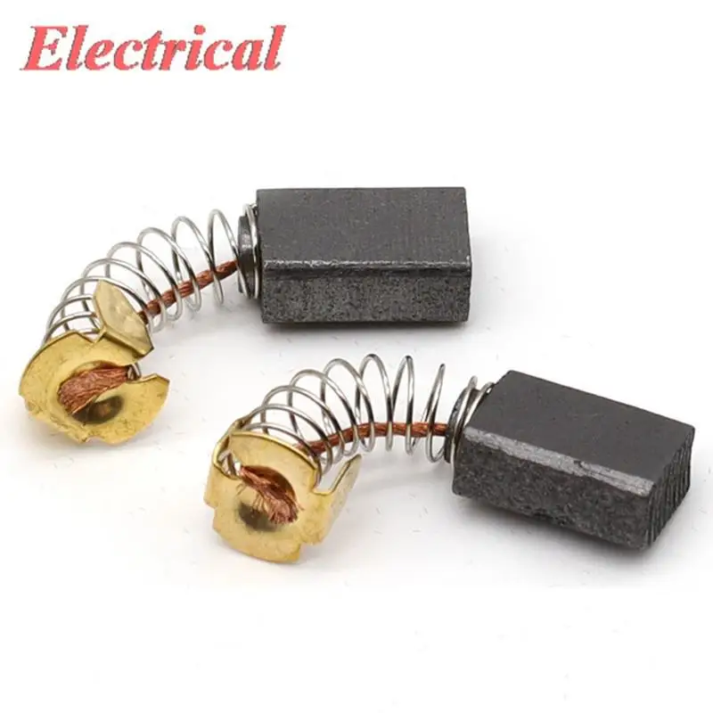 Карбоновые щетки, электроинструмент для электродрели, перфоратора, двигателя 6x10x16 мм