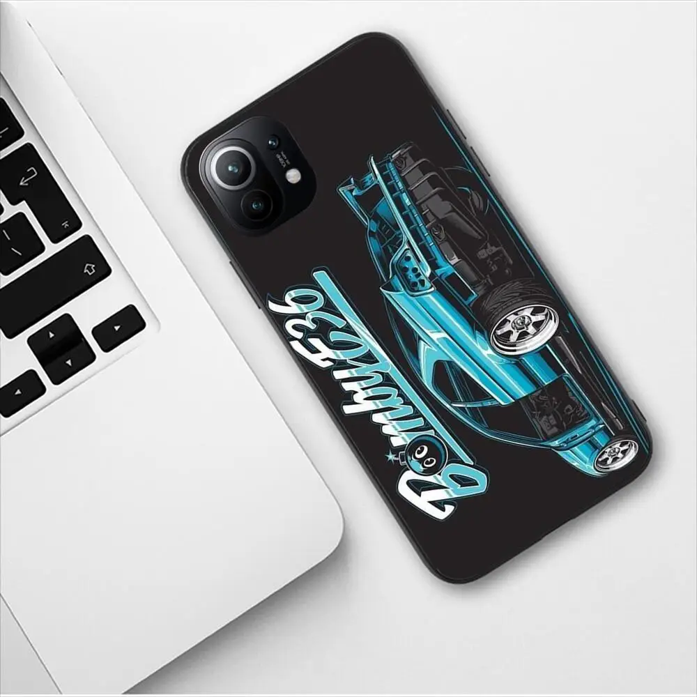 Japan JDM Nissan Sports Car Phone Case for Xiaomi 13 12 11T 9 11 10C 9T 8 9SE 11i Lite Ultra Note10 Poco F3 M4 M3 Pro Soft Cover