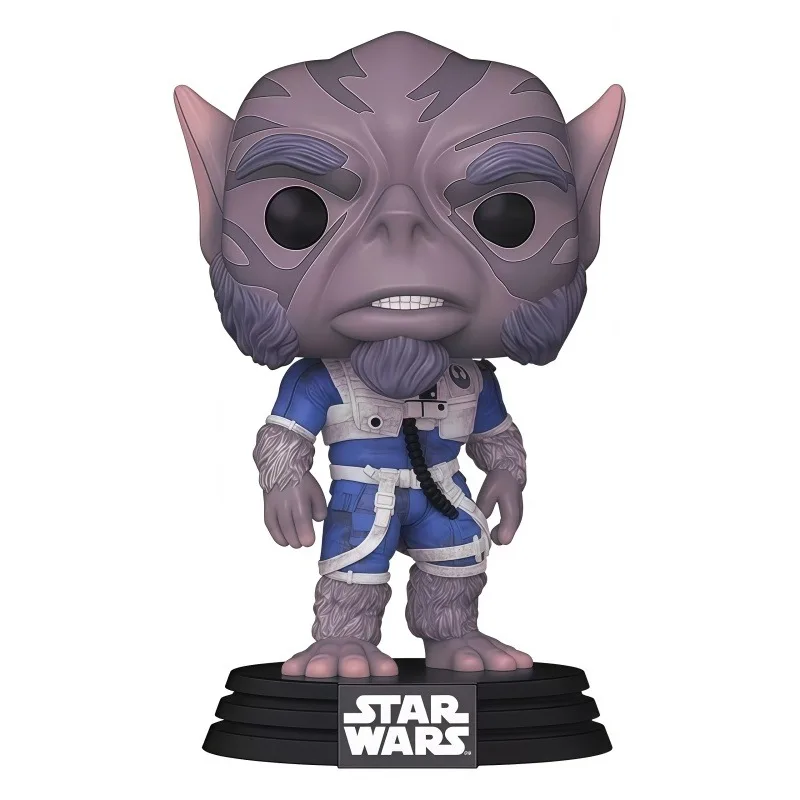 Фото Коллекционная фигурка Funko Pop Star Wars The Mandalorian Zeb Orrelios, высококачественная коллекционная игрушка, подарок для фанатов, украшение для дома и офиса №4