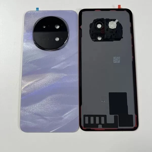 Фото Новая стеклянная задняя крышка корпуса для Oppo A5/A5 Pro, дверца батарейного отсека, задняя панель, чехол, замена клейкой ленты для объектива камеры №4
