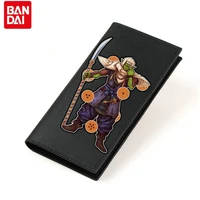 bandais new dragon ball super monkey king anime around short wallet long folding mens and womens leather