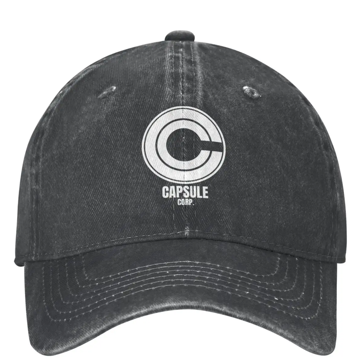 Чехол Capsule Corp мытая бейсболка с логотипом аниме уличная одежда Кепка-тракер