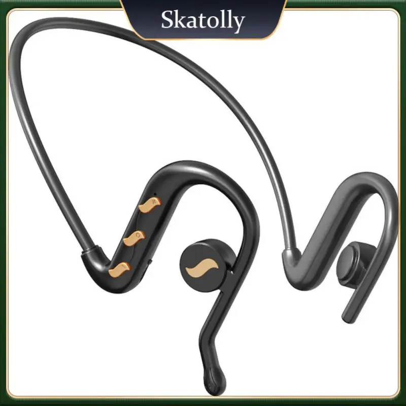 

K89 Bone Conducting -compatible Headset Wireless Headphones 90mah Anti-sweat Bone Conduction Earphone With Microphone