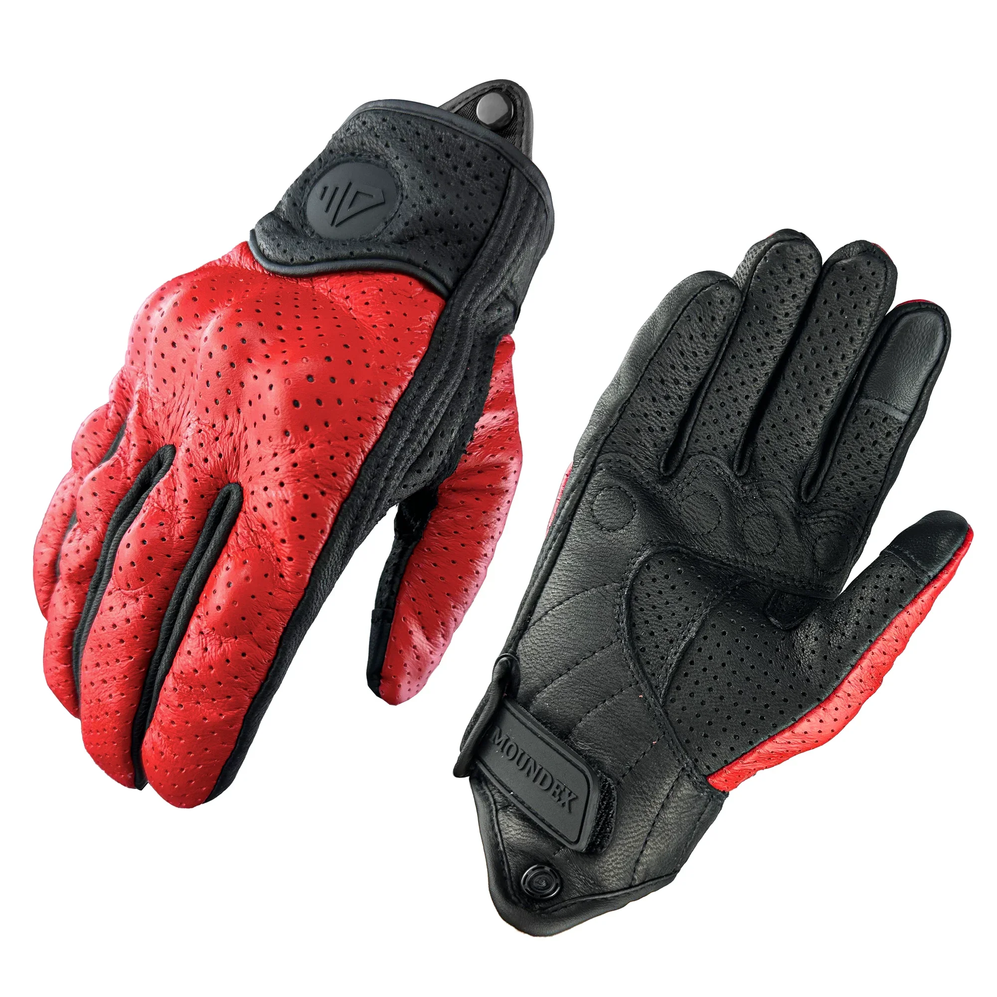

Motorcycle Gloves for Men Full Finger Moto Glove Protective Gear Race Luva Perforation Breathable Guantes Wearable Cool