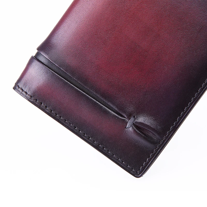 DIMY Handmade Italian Genuine  Men Credit  Fashion  BankWallets Small Epure Scritto Business Holder