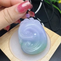 hot selling natural hand carve jade wishful necklace pendant fashion jewelry accessories men women luck gifts1