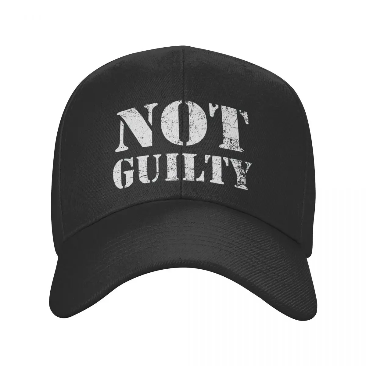 

Not Guilty Innocent Until Proven Guilty Gift Tee Casquette, Polyester Cap Trendy Hat Wicking Gift Nice Gift