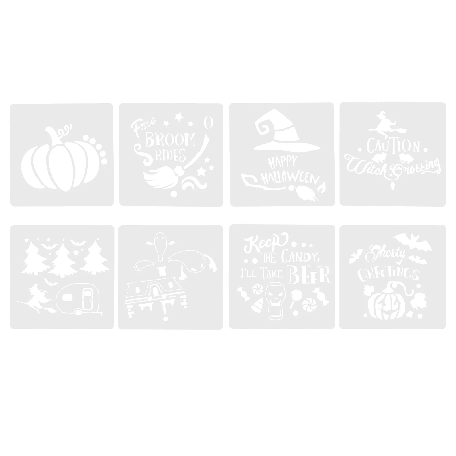 

Трафарет для рисования на Хэллоуин, трафареты с распылителем и тыквой, рисование своими руками, искусственное ремесло