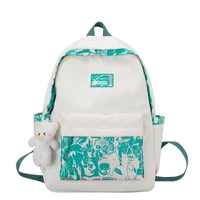 japanese korean style large capacity schoolbag students waterproof nylon backpack school bag for teenage girls back to school
