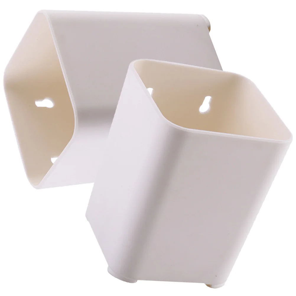 

Holder Organizer Storage Pen Box Desk Brush Wall Mount Remote Control Stationery Cup Makeup Container Markers Accessories