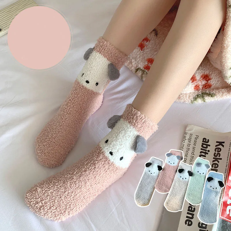 

Милые плюшевые носки Sanrio Hellokittys понравико Мультяшные аниме куклы в носке носки для сна мягкие теплые осенне-зимние носки для девочек