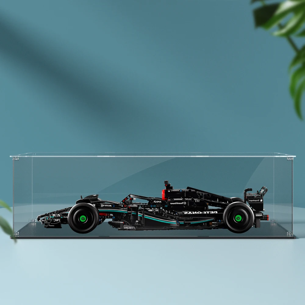 Фото Акриловая витрина SASA для Lego 42171, витрина для строительного блока Mercedes, пылезащитная прозрачная модель, ящик для хранения автомобиля №4