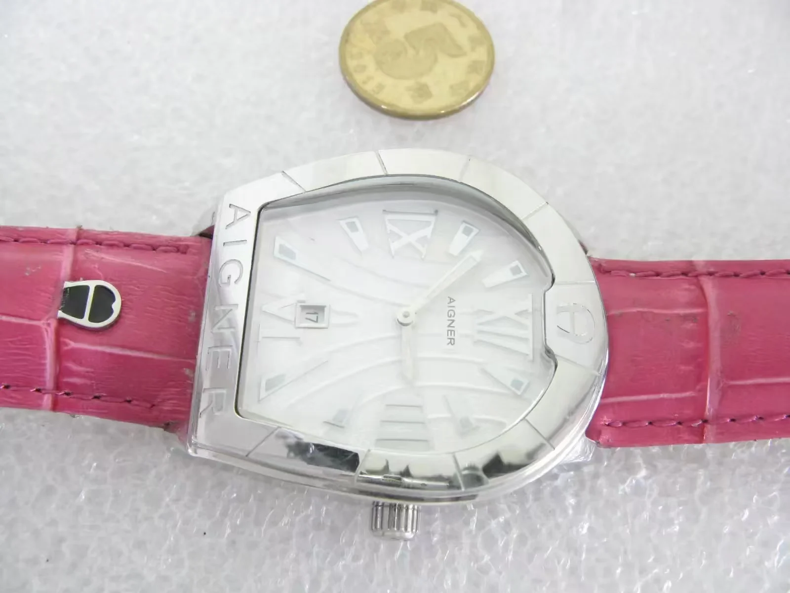 Оригинальные немецкие кварцевые часы Big A Special Shape Aigner для мужчин (большой размер) (art.: 3920db5fc0bb1) - 3920db5fc0bb1