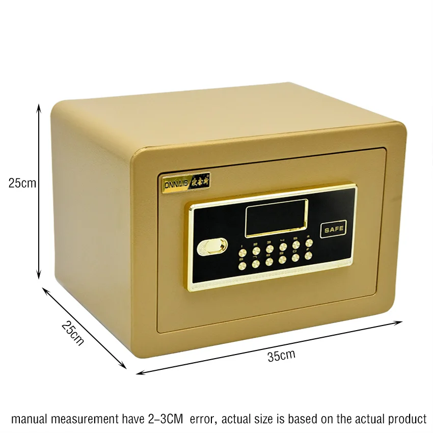 

Strongbox Digital Safety Safe BGX-25 Password Anti-theft Fingerprint Invisible Password Office Jewelry With Lock Alarm Cabinet