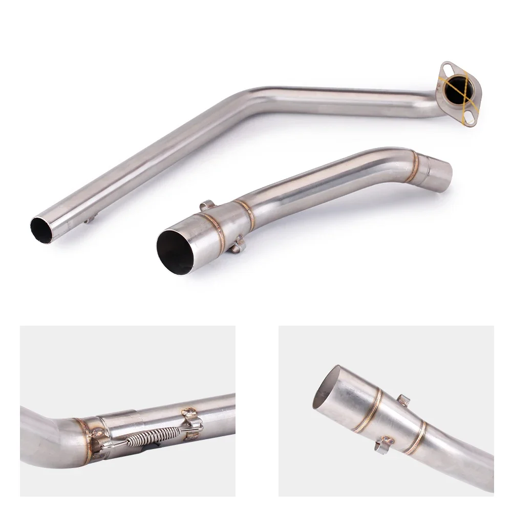 Для YAMAHA MSLAZ 150 выхлопная передняя звено полный выхлопной глушитель без шнуровки 51