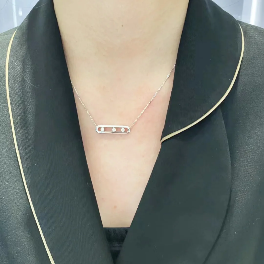 Роскошные ювелирные изделия kimsu женское ожерелье из серебра 925 пробы с покрытием