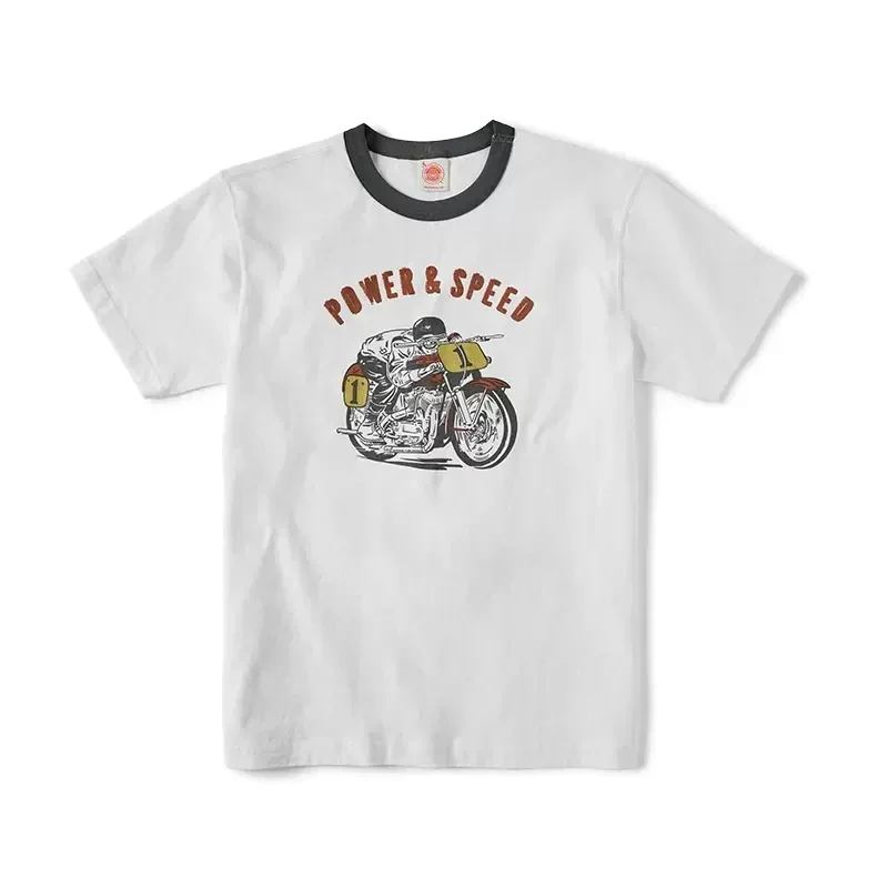 Футболка Летняя хлопковая с круглым вырезом 255 г