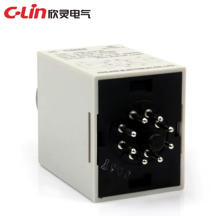 Новое реле задержки C-Lin DC24V AC220V AC380V HHS8(AH3-2) HHS8C(AH3-3) 1S 3S 5S 6S 10S 30S 60S 360S 600S 1800S 3600S