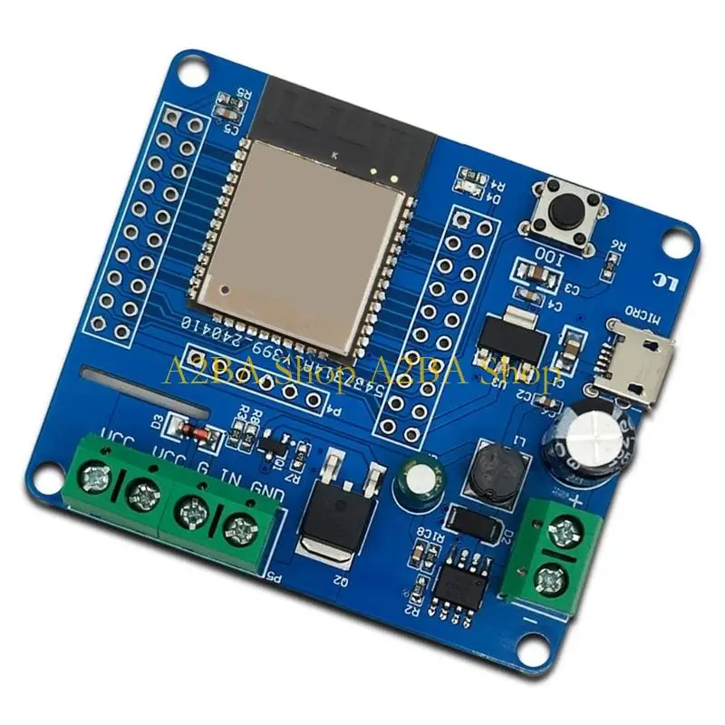 Фото Плата разработки A2BA ESP32, одноканальный модуль MOS-переключателей, вход 5-80 В, Wi-Fi №3