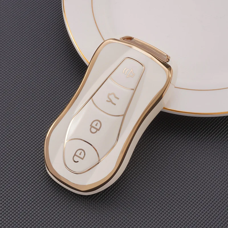 

For New Geely Boyue Pro Starry 21 Starry S Fshion New TPU Car Accessories Remote Key Case Cover Protective Shell