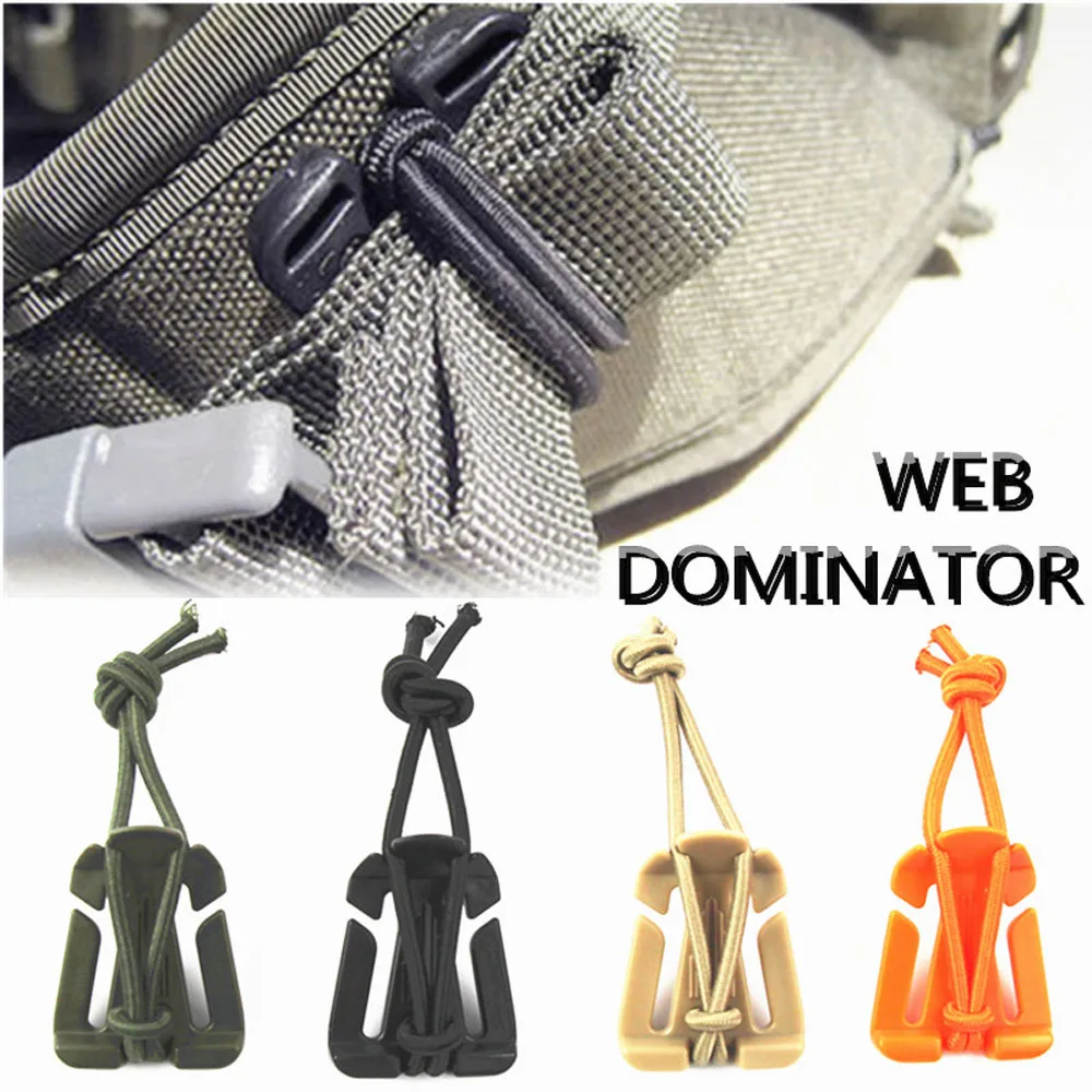 

Webbing Buckle Dominators Outdoor With Elastic Rope Backpack Accessories Web Dominators Outdoor Tools Camping Hiking