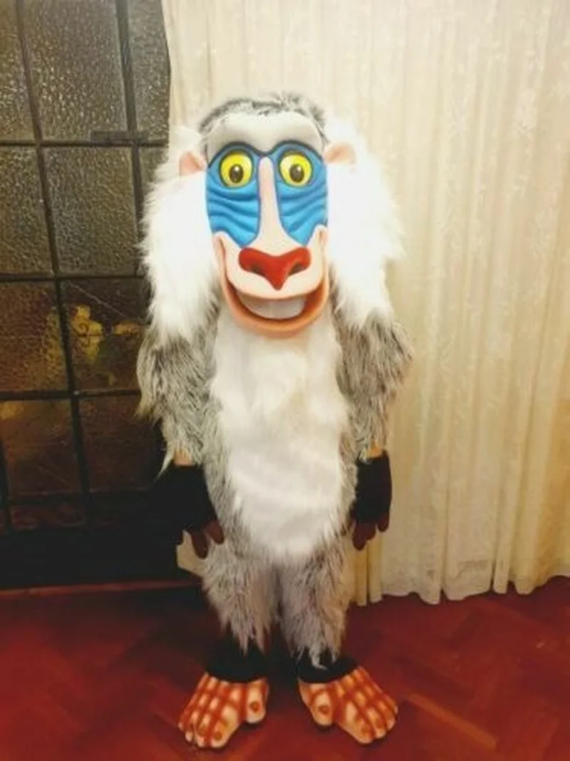 

Monkey Mascot Costume Character Chester Fancy Dress Special Price New Furry Outfits Cartoon Cosplay Fursuit
