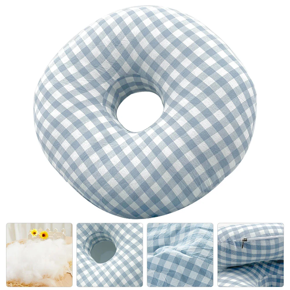 

Donut Pillow Doughnut Pillow Donut Shaped Pillow Travel Pillows Single Hole Ear Pillow Nap Pillow Pillow Ear Hole