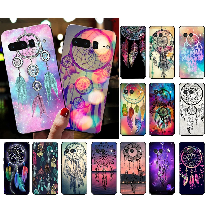 

Phone Case for Google Pixel 7 Pro 7 6A 6 Pro 5A 4A 3A Pixel 4 XL Pixel 5 6 4 3 XL 3A XL 2 XL Dream Catcher Dreamcatcher Funda