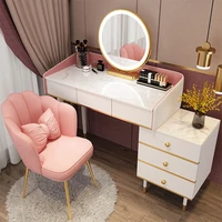 nordic rock dressers bedroom furniture light luxury mirror storage dresser minimalist modern dressing table storage cabinet one