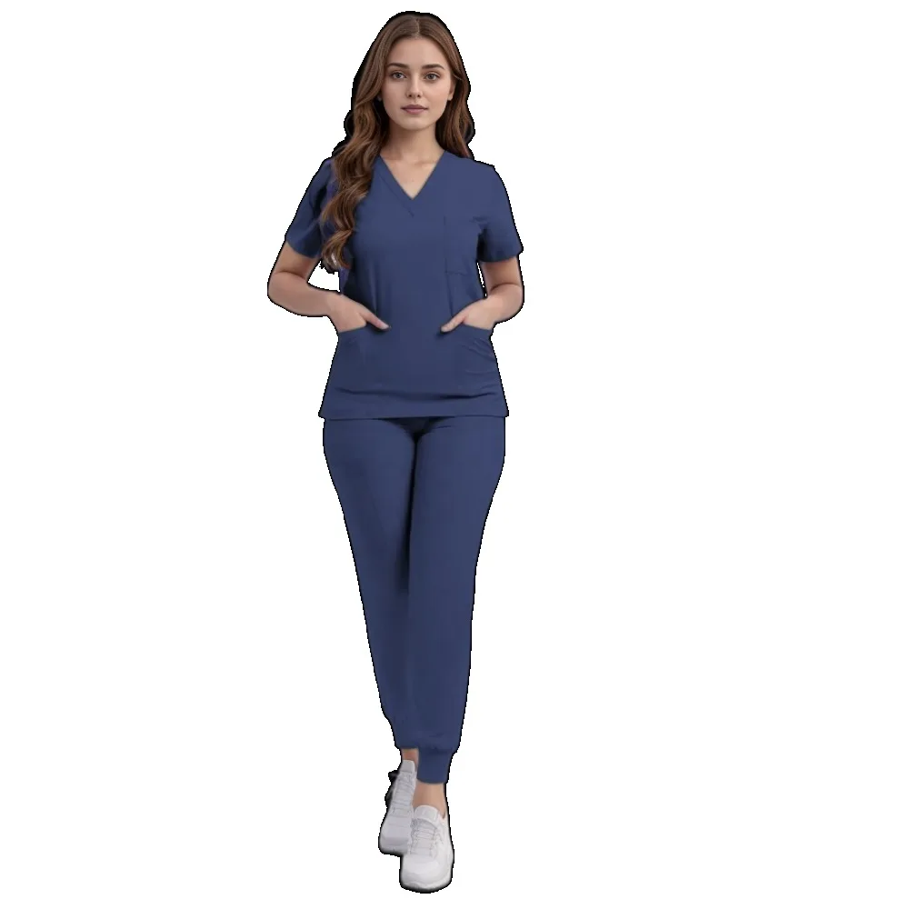 Хирургическая униформа женский набор скрабов медицинские аксессуары спецодежда