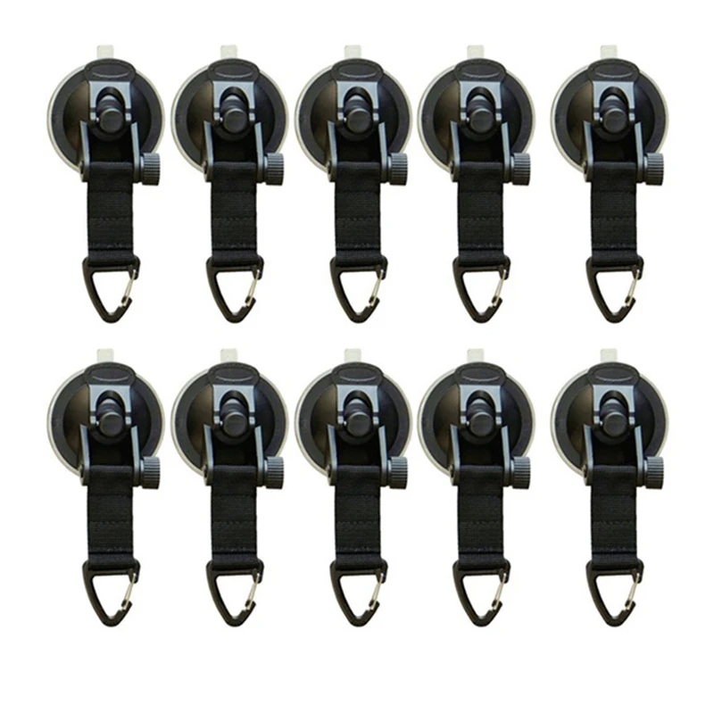 

10 шт./компл. присоска для автомобильной палатки, крючок на присоске, якорь с закрепляющим крючком, брезент для кемпинга, легкая установка