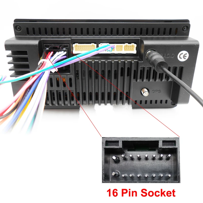 Адаптер жгут проводов Volkswagen Quadlock CAN Bus 16-контактный разъем для автомобильного