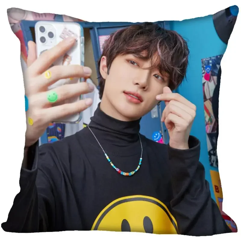 Beomgyu Kpop Navolochka на заказ для подушек и спальни мягкий атласный невыцветающий