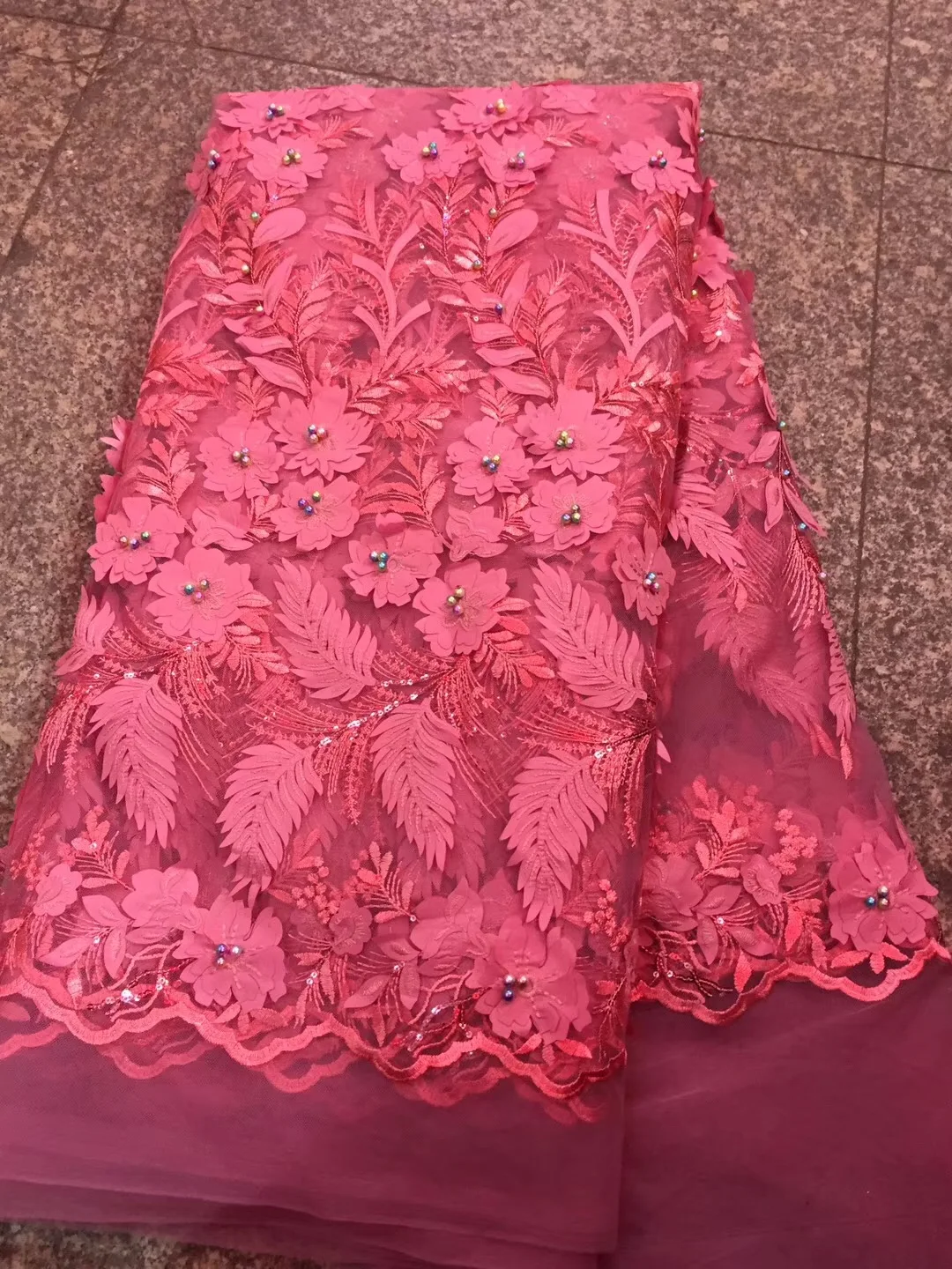 Новейший Королевский синий Лидер продаж французское кружево оптовая цена