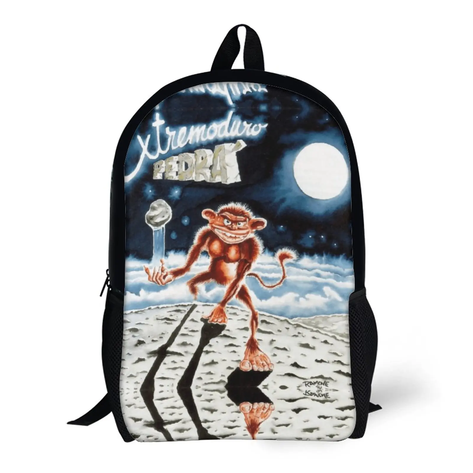 

Extremoduro-Pedra-Delantera Por Ramone Lasting Cozy Infantry Pack17 Inch Shoulder Backpack Vintage Summer Camps Classic