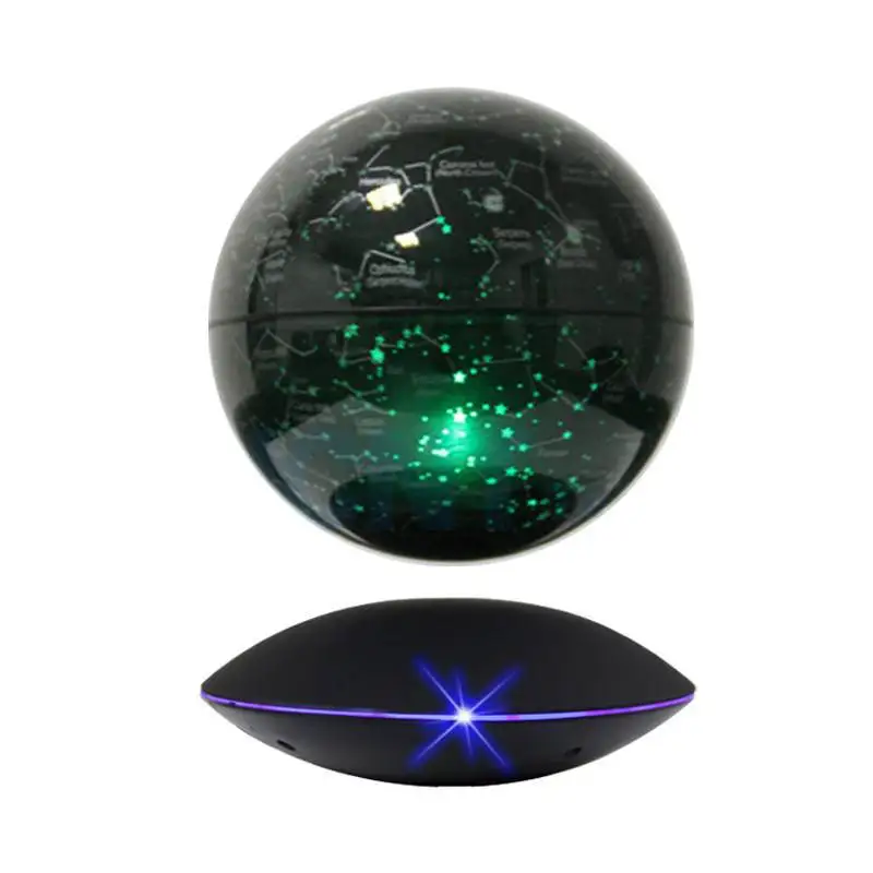 Светящийся в темноте ночной светящийся виде глобуса Маглев Маленький 6-Дюймовый