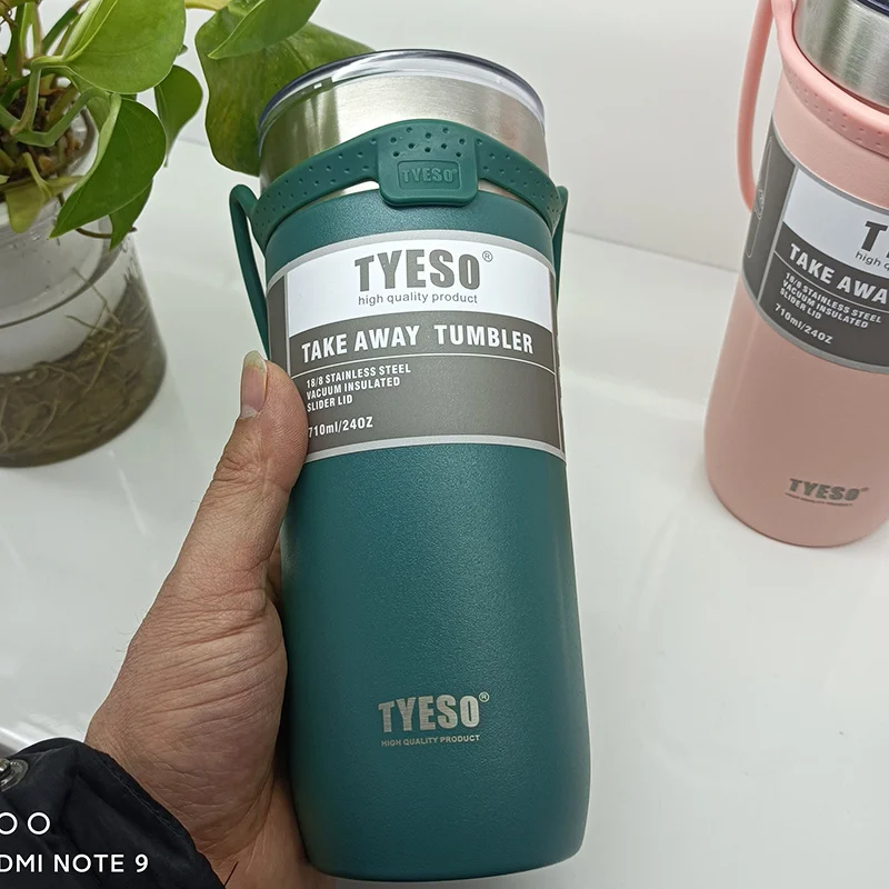 

Termos Travel Mug Insulated Water Bottle Thermo Bottles for Coffee Term Flask Tyeso Hot Drinks Thermos Yentis Cup Thermal Vase