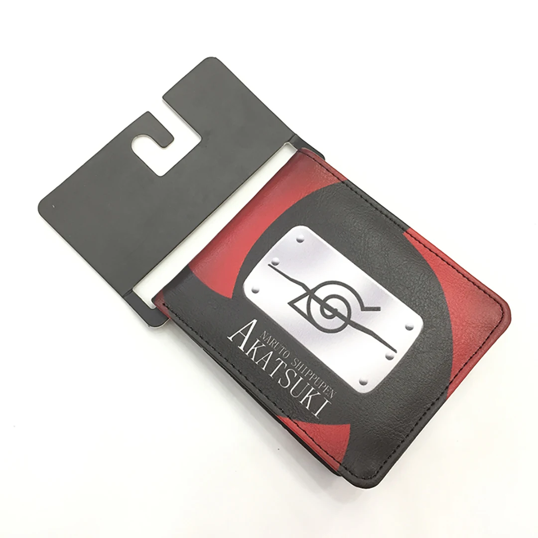 Хит продаж кошелек-ниндзя Какаси и Саске из аниме Деревня ЧЕРНЫХ ЛИСТЬЕВ