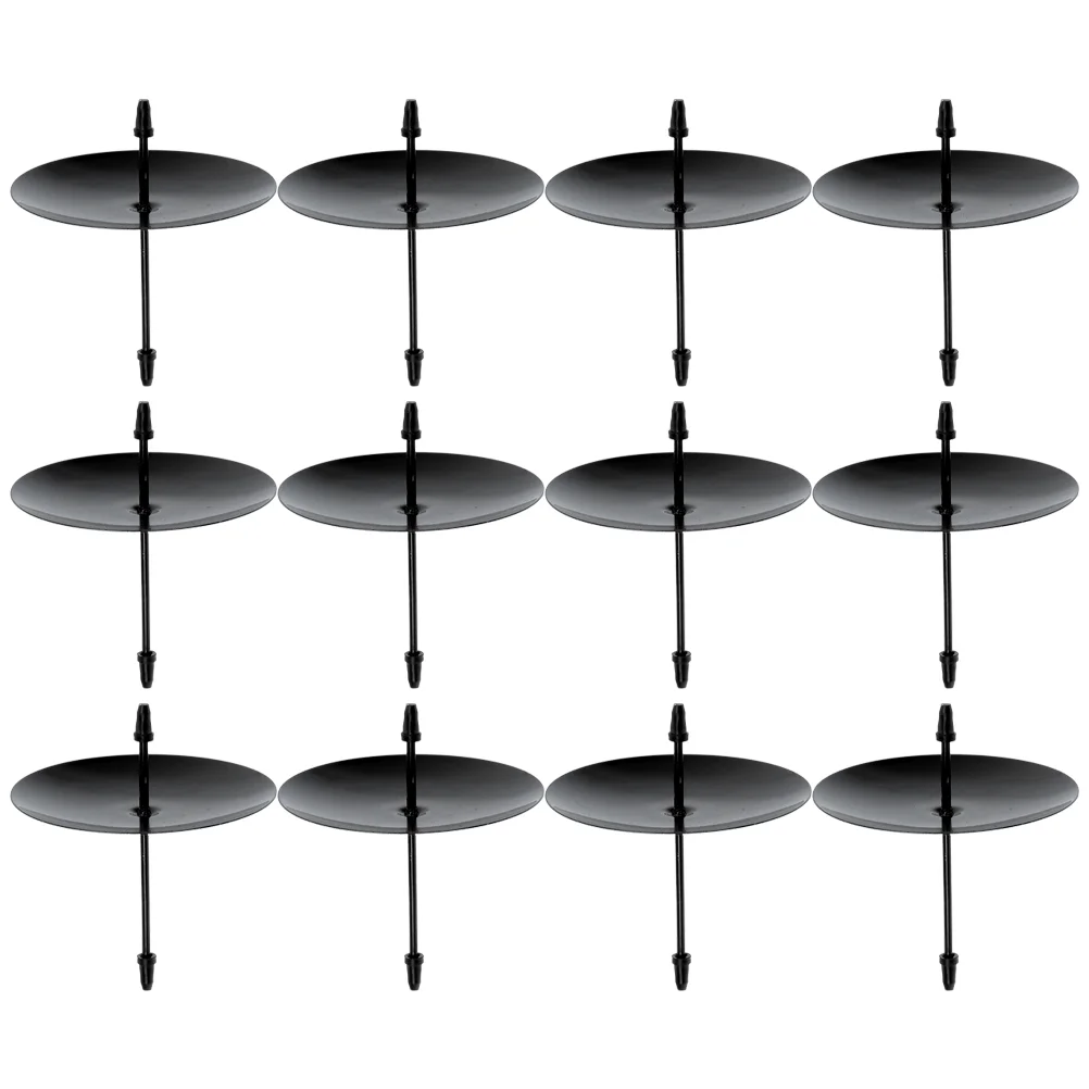 

Plate Holder Holders Pillar Metal Tray Tealight Fixator Stand Iron Wax Candlestick Base Wedding Dish Modern Taper Tea Light